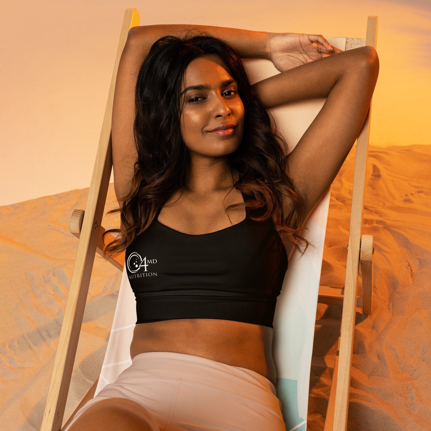 Longline sports bra - O4Nutrition