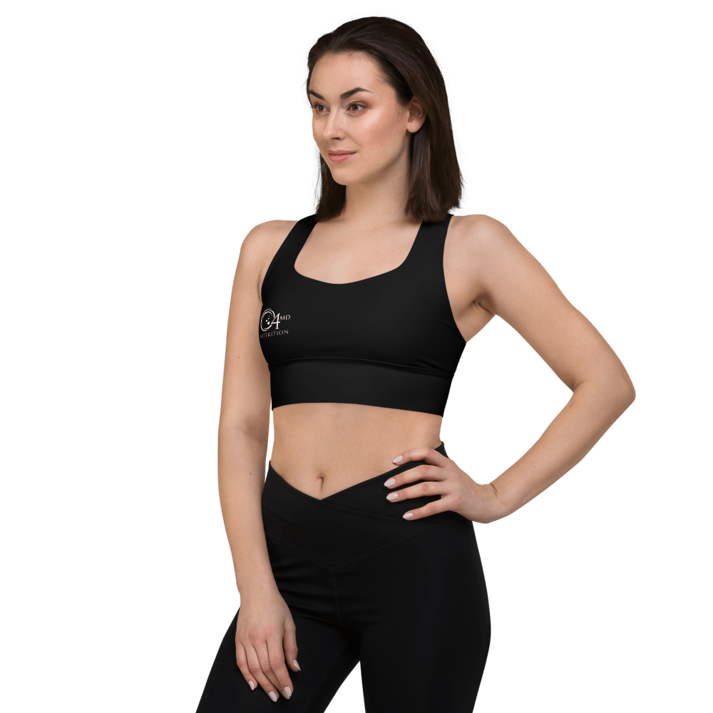 New Longline Macaroon Sport Bra ✨ It came with built-in padded with full  coverage support 🫶🏻
