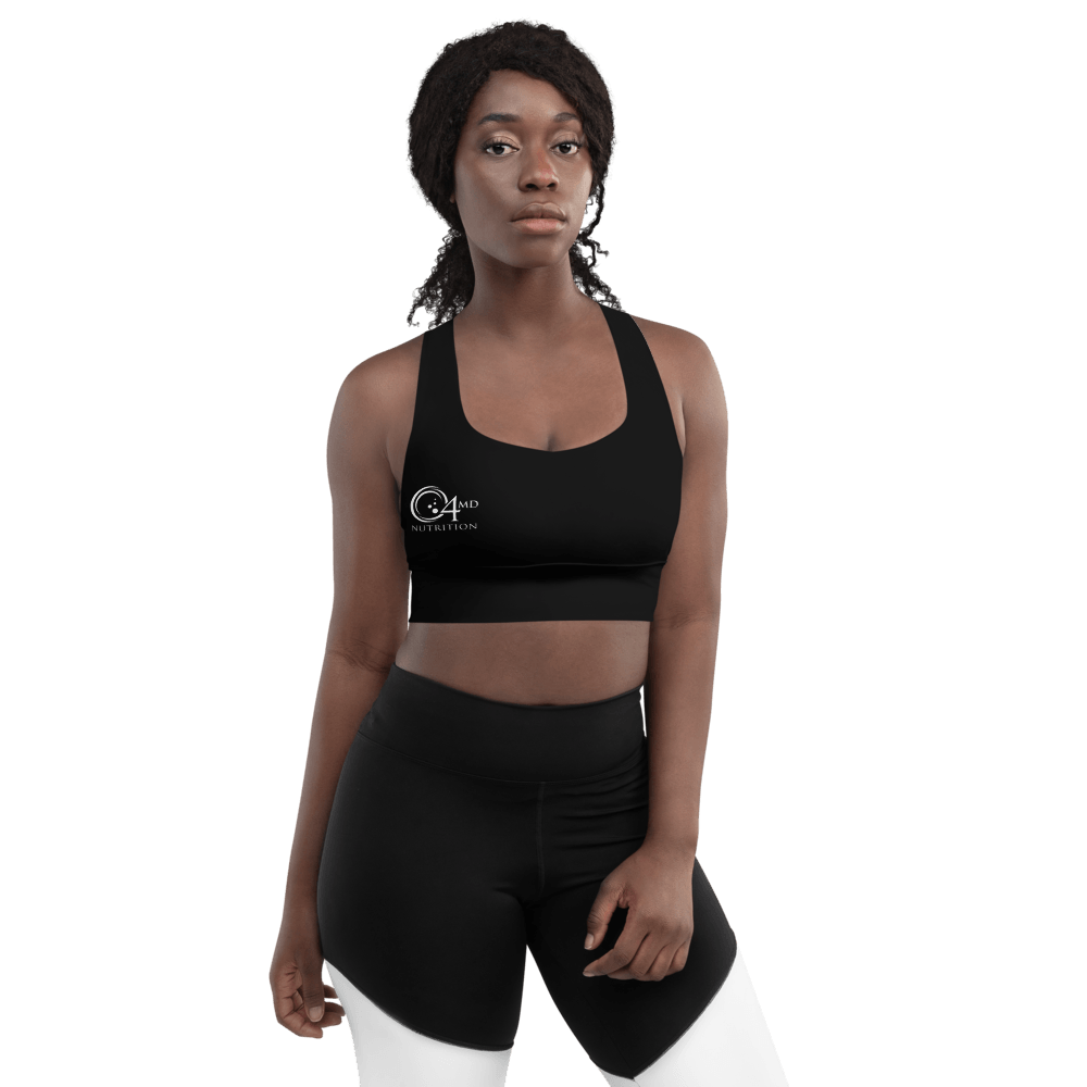 Macrowoman Active Sports Bra (MW1403_Black_XL) : : Fashion